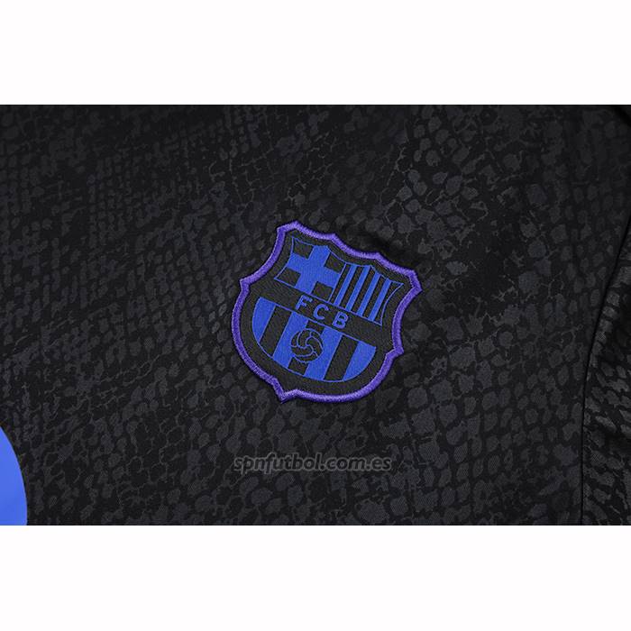 Chandal del Barcelona Manga Corta 2025-2026 Negro - Pantalon Corto